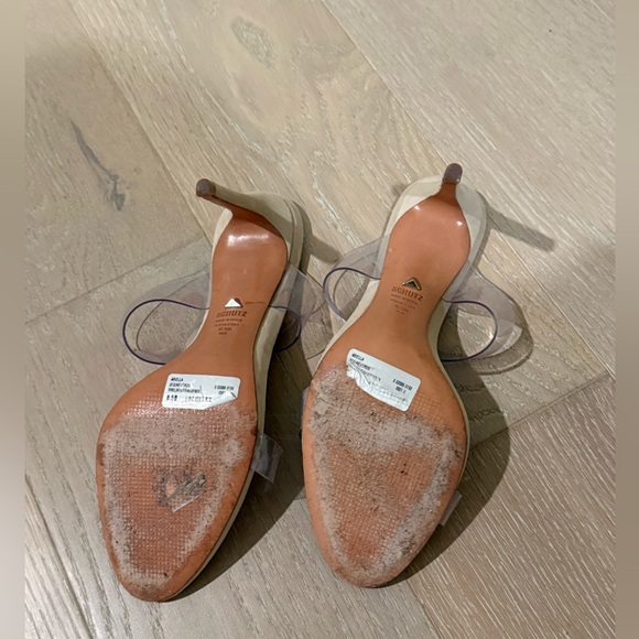 Schultz Ariella Clear Heels Size 8.5 - Picture 6 of 7